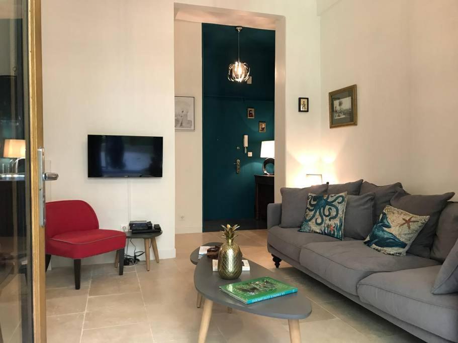Homelivia, Luxueux Appartement Avec Jardin Prive Nice Exterior photo