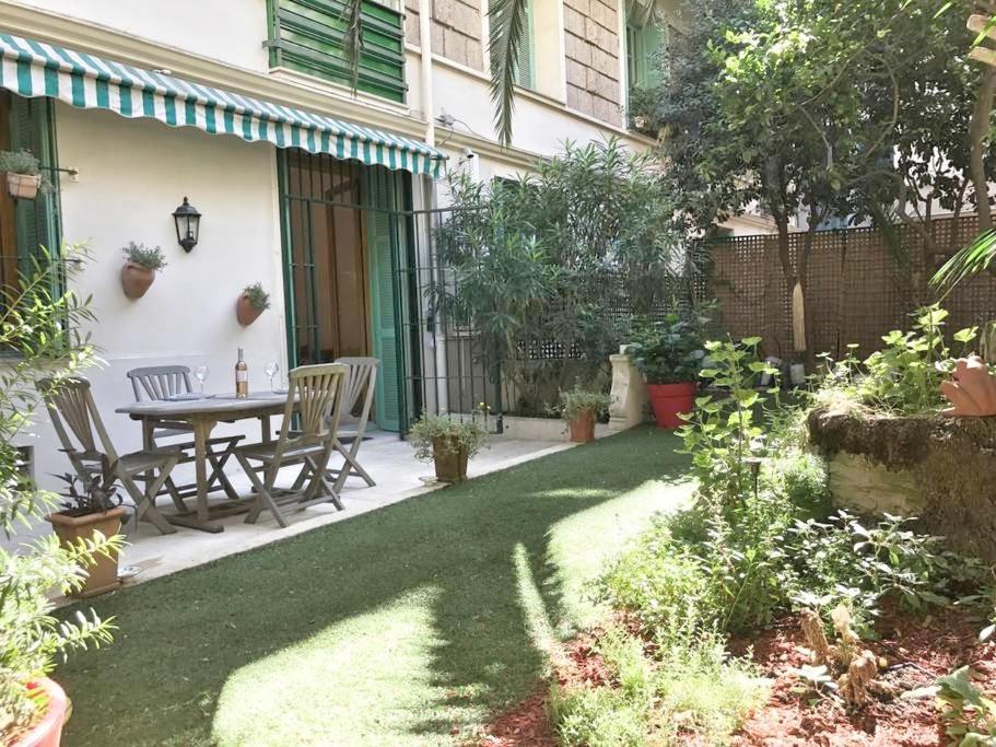 Homelivia, Luxueux Appartement Avec Jardin Prive Nice Exterior photo