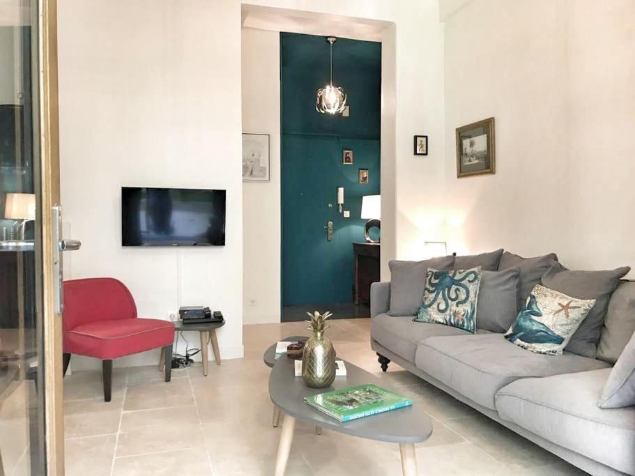Homelivia, Luxueux Appartement Avec Jardin Prive Nice Exterior photo